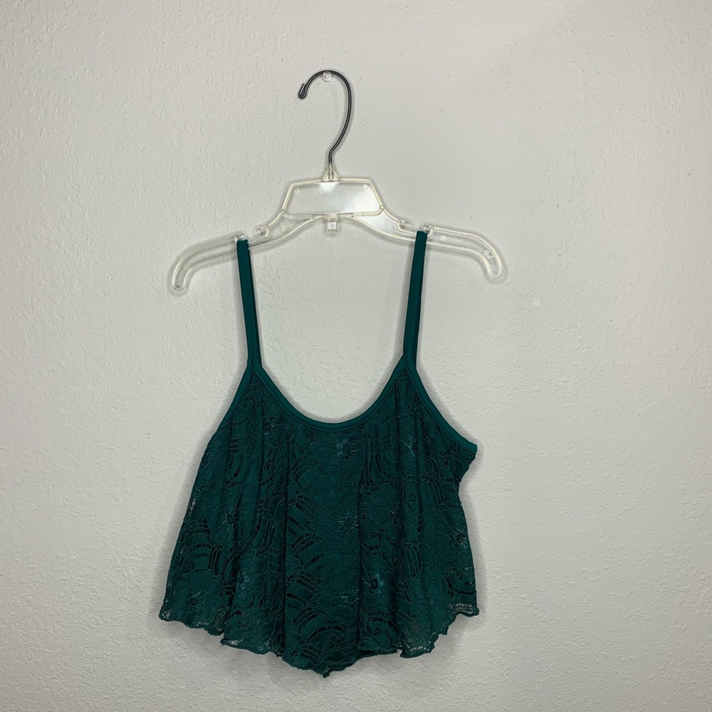 Laced crop top
